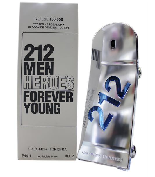 Carolina Herrera 212 Heroes EDT TESTER Masculino